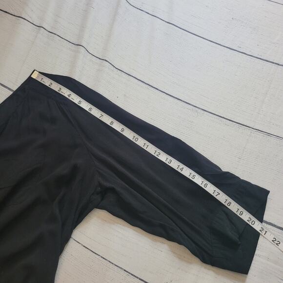 Torrid Size 2 Sheer Popover Bronze Stud Blouse lightweight v-neck chiffon glam - Picture 6 of 9